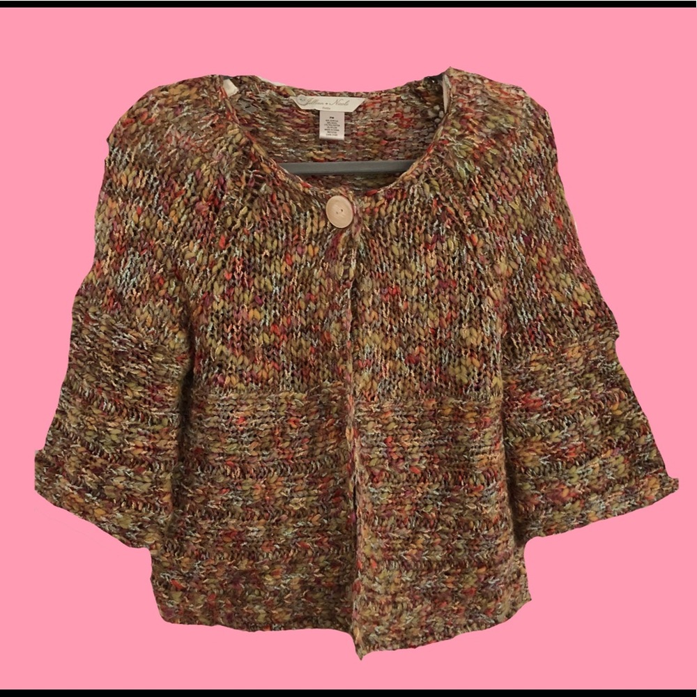 Jillian & Nicole Sweater Jacket Sz MP